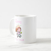 Reine de la tasse de cour (Devant gauche)