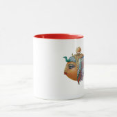 Reine de la tasse de sonnerie de poissons du Nil (Centre)