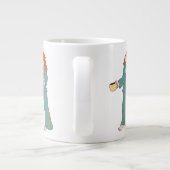 Reine de la tasse faite sur commande ENORME de (Dos)