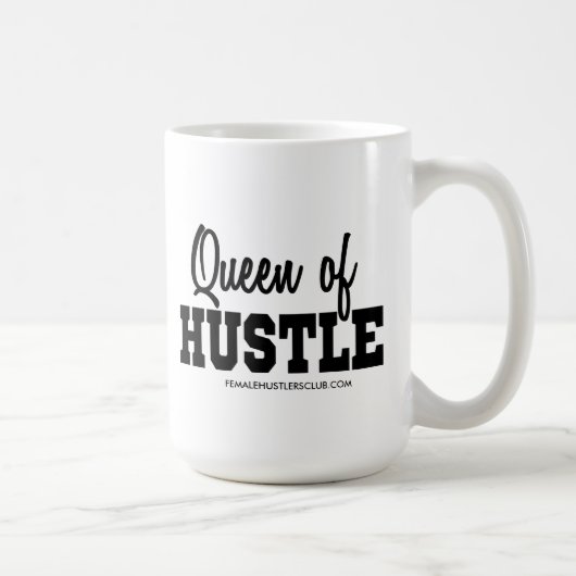 REINE DE L'ACTION - Mug à café pour entrepreneurs (Droite)