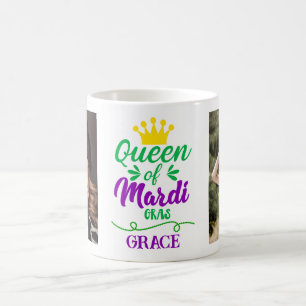 Reine De Mardi Gras Photo Café Mug