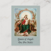 Reine de Mary des cartes saintes de prière de (Devant)