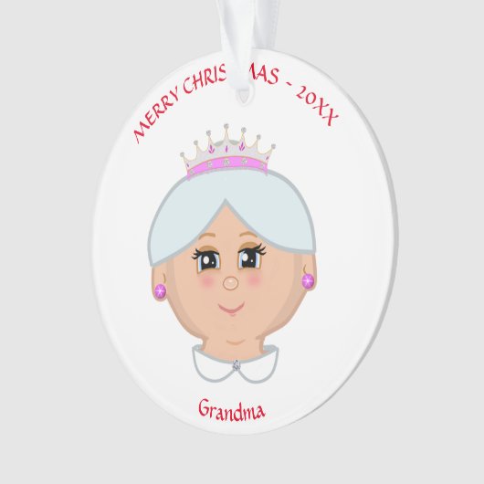 Reine de Noël pour maman, tante, grand-mère, ensei (devant)