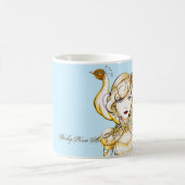 Reine de Steampunk et tasse de paon (Centre)