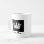 Reine de tasse de café de Bling (Devant gauche)