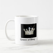 Reine de tasse de café de Bling (Gauche)