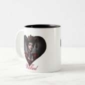 Reine de tasse de café de coeurs (Devant gauche)