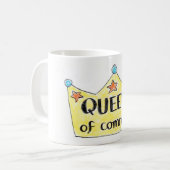 Reine de tasse de comms (Devant gauche)