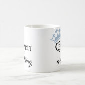 Reine de tout Crown Coffee Mug (Centre)
