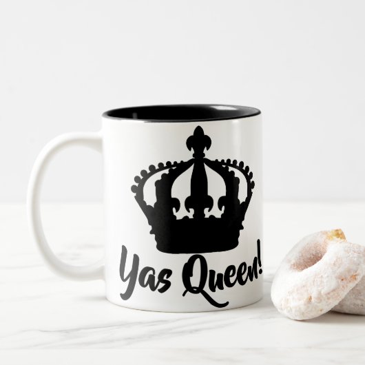 Reine de Yas !  Tasse de couronne (Avec donut)