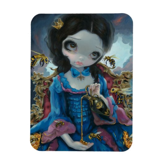 "Reine des abeilles" Flex Magnet (Vertical)