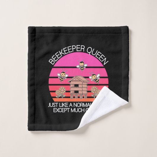 Reine des apiculteurs (Gant de toilette)