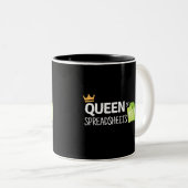 Reine des feuilles de calcul Tone deux tones tasse (Devant droit)