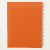 Reine d'Halloween planificateur (Dos)