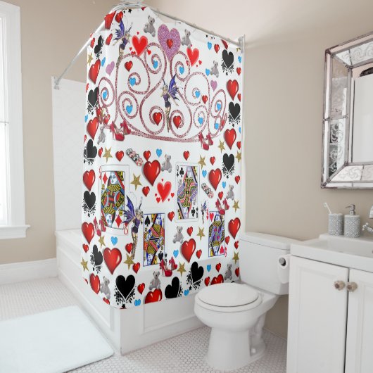 Reine du rideau de douche (En situation)