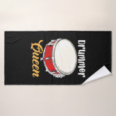 Reine du tambour (Serviette de bain)