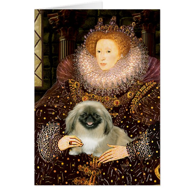Reine Elizabeth I - Pékinois (Devant)