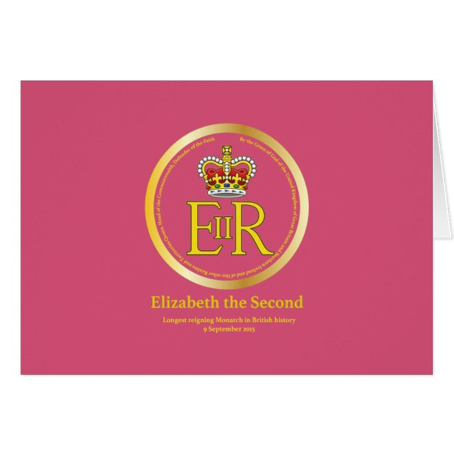 Reine Elizabeth II (Devant horizontal)