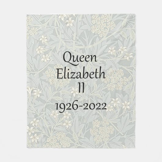 Reine Elizabeth II 1926-2022 Couverture polaire (Devant)