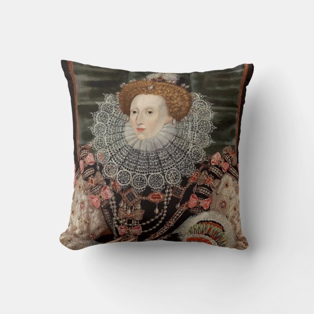 Reine Elizabeth le 1er coussin (Recto)