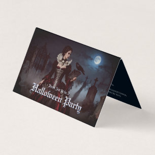 Reine gothique dans le cimetière Lune