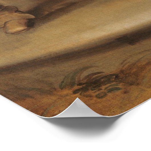 Reine Henrietta Maria - van Dyck Poster d'art (Coin)