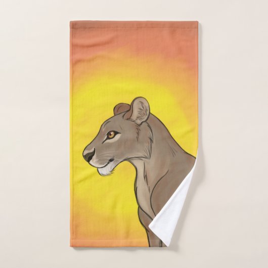 Reine Lioness (Serviette à main)