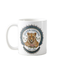 Reine Lionne. Irlande Tasse à Café