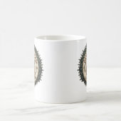 Reine Lionne. Tasse à café Écosse (Centre)