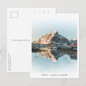 Reine Lofoten Briefkaart (Voorkant / Achterkant)