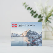 Reine Lofoten Noorwegen Briefkaart (Staand voorkant)
