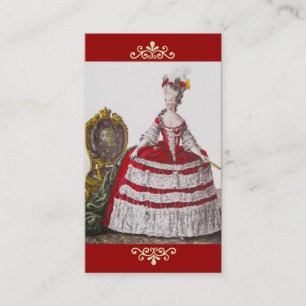 Reine Marie Antoinette ~ Carte de visite