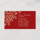 Reine Marie Antoinette ~ Carte de visite (Dos)