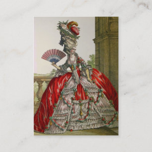 Reine Marie Antoinette ~ Carte de visite