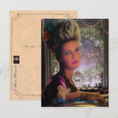Reine Marie Antoinette II ~ Carte postale / Carton (Devant / Derrière)