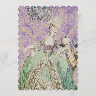 Reine Marie Antoinette - Invitations / RSVP