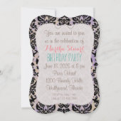 Reine Marie Antoinette - Invitations / RSVP #16 (Dos)