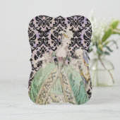 Reine Marie Antoinette - Invitations / RSVP #16 (Debout devant)