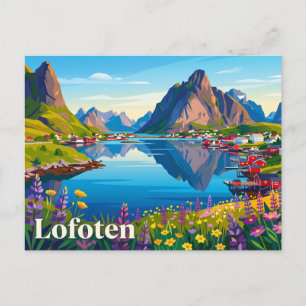 Reine Noorwegen Briefkaart