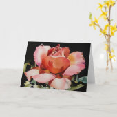 Reine pour une carte de voeux de jour (Fleur jaune)