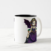"Reine tasse de Halloween" (Devant droit)