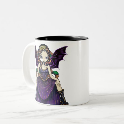 "Reine tasse de Halloween" (Devant gauche)