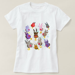 Reineers met Bells Christmas T-Shirt