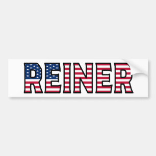 Reiner Name Vorname USA Aufkleber Sticker Auto