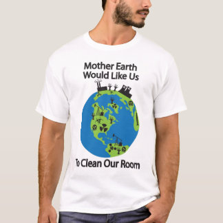 Reinig onze kamer t-shirt