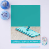 Reinigingsdienst Flyer (Enkel)