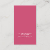 Reinigingsdienst Visitekaartje (Achterkant)