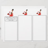 Reinigingsdiensten - Afrikaanse Amerikaanse Diva F (Voorkant / Achterkant)