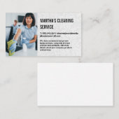 Reinigingsdiensten | Kantoor voor het reinigen van Visitekaartje (Voorkant / Achterkant)