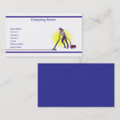 Reinigingsdiensten Visitekaartje (Voorkant / Achterkant)